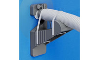 Swimming Piping Support Bracket with Clamp Gray Piping Support Bracket Heavy-Duty