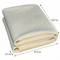 550 GSM Chamois Leathers for Cars, Suede Car Drying Towel and Cleaning Cloth, Thick Multi-Purpose Suede for Glass and Wash Care