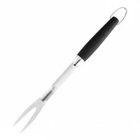 Barbecue Utensil Black Handle Stainless Steel Barbecue Tool Outdoor Cooking Gear