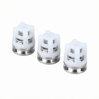 3 Pieces 1-Way Valve Plastic Body Coiled Component-Loaded Valve Machine Accessory Backflow Control Compact Round for Pump