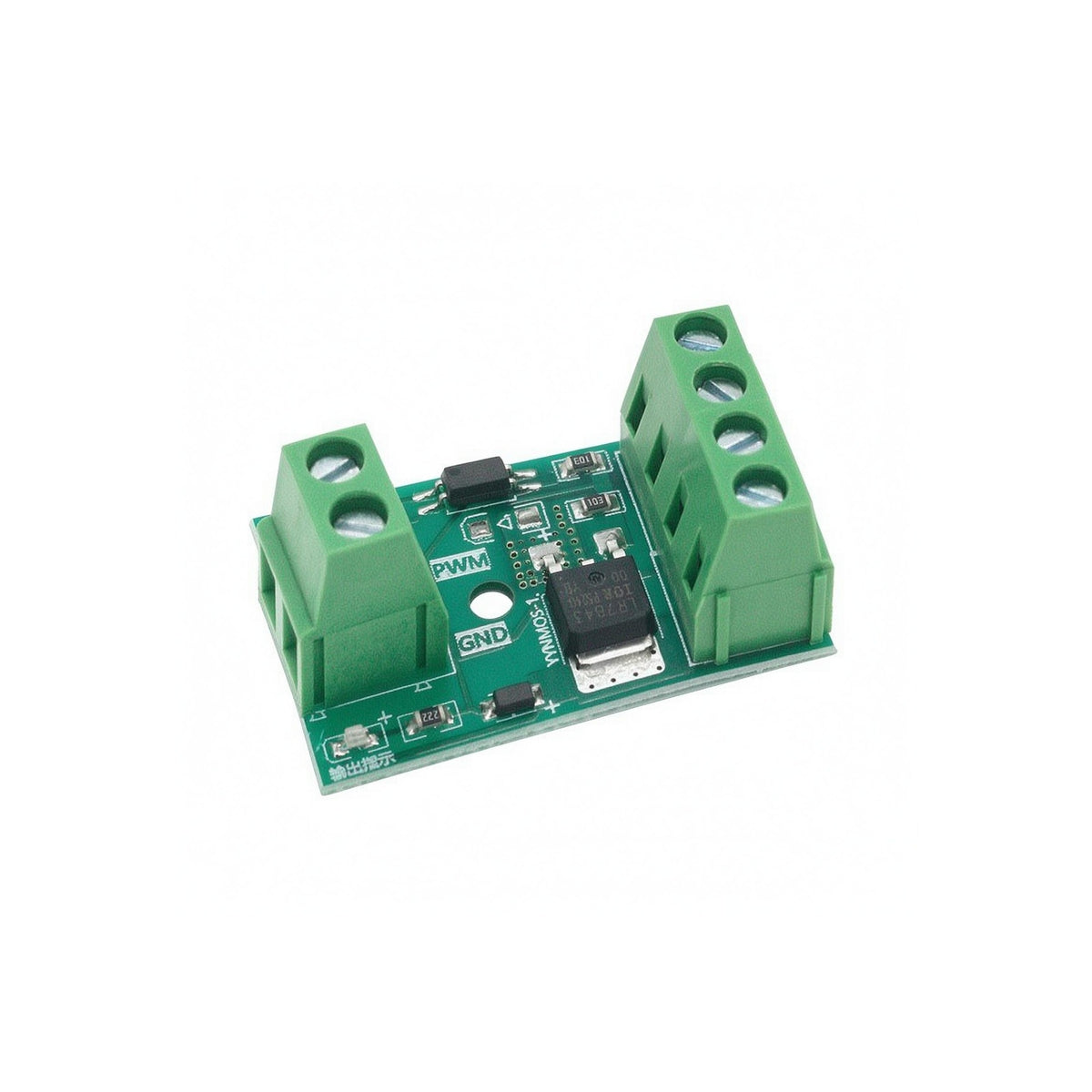 PWM Driver Module Optocoupler Isolation MOSFET Driver Board MOSFET Trigger Module Wide Voltage Range Electronic Component