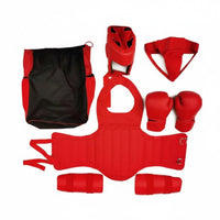 Thick Padding Boxing Safety Set Long-Lasting Material Full Body Protection Kit Wear-Resistant for Boxers, Beginners, Competition, Gym, Dojo