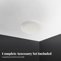 Screws Included Ceiling Box Cover Plate Smooth Surface Round Ceiling Cover Plate