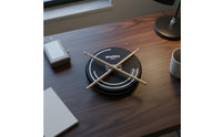 High Rebound Surface 12 Inch Practice Drum Pad Set for Beginners, Drummers, Kids