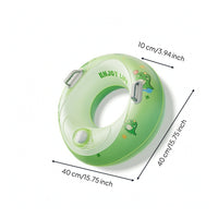 Double-Handle Swim Donut with Handles Comfortable Pool Buoy with Handles Jumbo Inflatable Pool Tube Deluxe for Swimmers, Beach