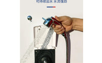 Embedded Hot and Cold Shower Fixture Detachable Parts Recessed Shower Station Water Resistant Bath Hardware for RV, Camping