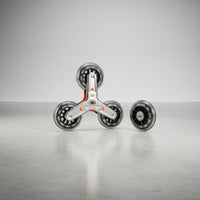 Shopping Cart Stair Wheels Smooth Rolling Stair-Navigating Wheels 3-Wheel Trolley Caster for Stairs