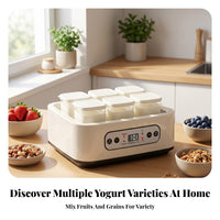 Food Appliance Electric Yogurt Maker Fermentation Machine Easy to Spotless Digital Display