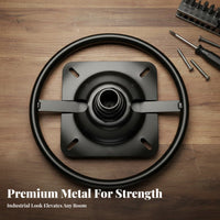 360 Degree rotate Chair Base Easy Installation rotate Chair Replacement Base Furniture Hardware for DIY Enthusiasts