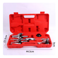 5 Pieces Easy Disassembly Slide Hammer Puller Multi-Purpose 3 Jaw Puller Set Stubborn Part Removal Bearing Remover Tool Heavy Duty for Auto Repair Technicians, Mechanics, Garage