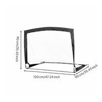Easy to Assemble Kids Soccer Goal Stable Indoor Outdoor Soccer Goal