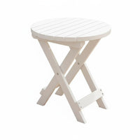 Tea Table Folding Design Sturdy Wood Portable for Tea Room