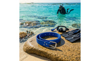 Weight Belt with Instant-Release Buckle Long Silicone Weight Belt Flexible for Divers, Freedivers, Freediving, Snorkeling