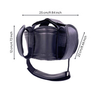 Neck Training Harness Adjustable Neck Harness Soft Padded for Home Gym, Athletes