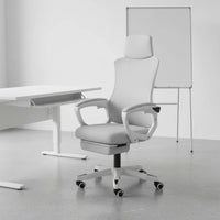 Ergonomic Office Chair Support Reclining Computer Chair with Footrest for Students, Streamers, Dorm Room