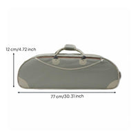 Water-Resistant Soft Violin Carrying Case Easy to Carry Lightweight Violin Case Padded Instrument Backpack Thick Cotton Thick Cotton Padding for Travel, Practice, Performance