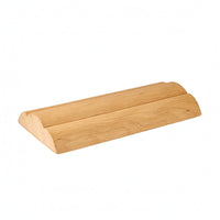 Arched Fitness Block Ridged Top Wood Fitness Block Polished Finish Balance Brick for Stretching