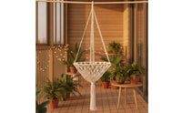 Cat Lounger with Macrame Basket Handmade Cat Lounger Furniture Boho Cozy for Cats, Apartments, Window
