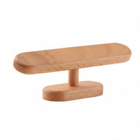 Wooden Watch Stand Sturdy Wood Horizontal Bar Jewelry Display Wooden Watch Holder Versatile Bracelet Holder Rack Elegant Design