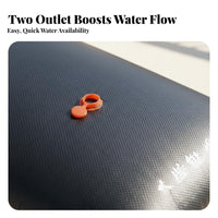 Solar Water Bag Large Capacity Solar Shower Bag Portable Camping gear for tourists, Families, Beach ameansings, Emergency Situations, Festivals