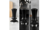 Consistent Pressure Tamper with Adjustable Scale Stainless Steel Spring-Loaded Tamper Ergonomic Kitchen Tool Even for Baristas, Coffee Lovers