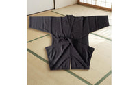 Lightweight Summer Kendo Jacket Long Sleeve Kendo Training Jacket Black Keikogi Shirt Loose Fit