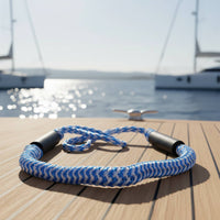 Stretchable Elastic Mooring Rope Saltwater Resistant Stretch Mooring Rope Heavy Duty Braid for Kayakers, Jet Skiers, Marina