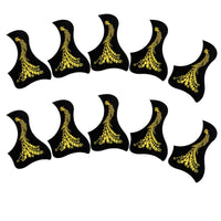 10 Pieces Guitar Pickguard Decorative Acoustic Guitar Pickguard Replacement Pick Guard for Students