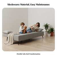Foldable Fold-extendable Sofa Bed Multi-Functional transformable Furniture Easy to Clean Space-Saving Seating Modern Design for Small Apartment Dwellers, Students, Homeowners, Living Room, Bedroom, Home Office