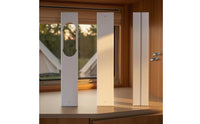 3 Pieces Light Gray-White Portable Air Conditioner Window Seal Panel Flat Portable a and C Window Kit Panel Straight-Edged Cooling Accessory Oval Cutout