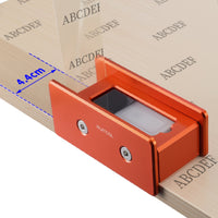 Aluminum Alloy PET Film Cutter Easy to Use Plastic Film Cutting Recessed Blade Cutter