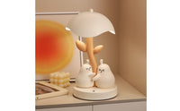 Pear Lamp Dimmable Mushroom Lamp Rechargeable for Teens