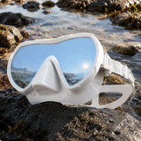 Dry Snorkel Facepiece Silicone Snorkeling Facial Covering Reinforced Glass Water Sport Equipment