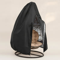 Hanging Egg Chair Cover Waterproof Egg Chair Cover with Zipper Dustproof for Garden, Balcony, Backyard