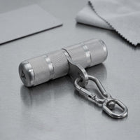Stainless Steel Swivel Handle Rounded End Ends Swivel Handle Rotating Design Knurled Steel Grip for Strength Training