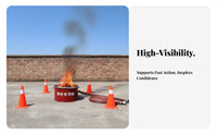 High Temperature Resistant Fire Drill Barrel Heavy Duty Incinerate Barrel Long-Lasting Incinerator Drum Multi-Purpose for Homeowners, Gardeners, Property Managers, Incineration, Farm, Backyard