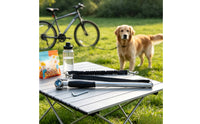 Dog Bike Leash Cycling Dog Leash with Stainless Steel Rod for Cyclists
