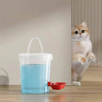 Feline Dog Water Fountain No Power Needed Pet Care Easy Refill for Travel