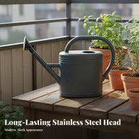 Large Capacity Watering Can Sturdy Handheld Watering Jug Easy to Fill Long Spout Sprinkler Pot for Gardeners, Homeowners, Backyard, Patio, Greenhouse