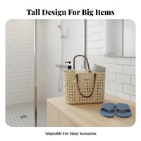 Portable Shower carrier Quick-Drying Handled Drainage Tote complimentary for Gym-Goers