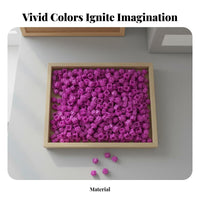 Small Particle Educational Mini Building Blocks Develops Imagination Micro Building Blocks Set for Kids, Teens, Creative Projects, Home, School