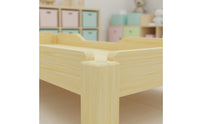 Multiple Styles Kindergarten Sleeping Bed Easy Assembly Stackable Kids Bed School Furniture for Preschoolers