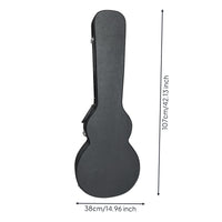 LP Guitar Case Sheltering Hard-Cover Guitar Case Textured for Guitarists