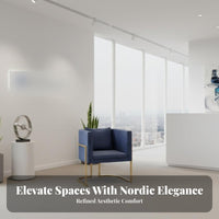 Nordic Design Upholstered Booth Dining Set Minimalist Aesthetic Commercial Furniture Comfortable Cushion Lounge Seating Curved Backrest for Cafe Owners, Interior Designers, Office Managers, Reception Area, Restaurant, Living Room, Kitchen