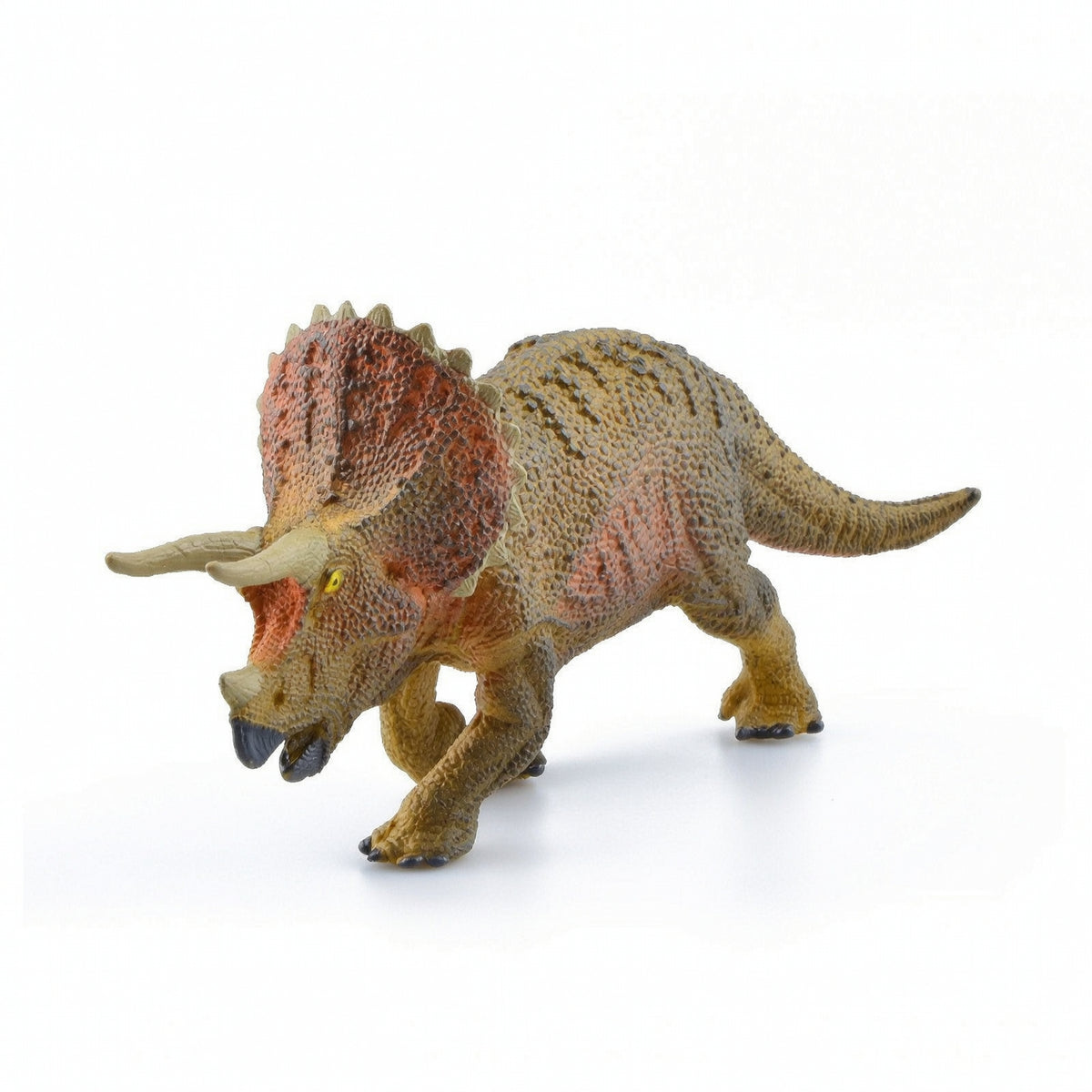 Triceratops Figure Textured Triceratops Figurine Dinosaur Figurine Freestanding Dinosaur Figure Collectible for Collectors