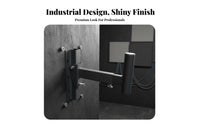 High Load Capacity Professional Speaker Wall Mount Solid Steel Construction Wall Mount Speaker Bracket Tilt and Swivel Easy Installation for DJs, Professionals, KTV, Stage, Studio, Home Theater