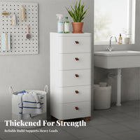 Large Capacity Plastic Drawer Cabinet Space Saving Design Plastic Storage Drawers Long-Lasting Freestanding Storage Drawers Heavy Duty for Families, Homeowners, Bedroom, Nursery, Closet, Living Room