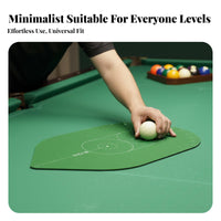 Pool Aiming Guide Visual Angle Pathways for Cue Ball Control