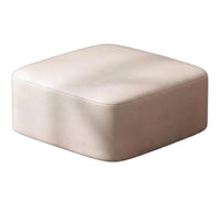 Padded Top Upholstered Footstool Soft padding Square Upholstered Stool Multi-Purpose Low Seat Space-Saving for Children, amethodice Workers, Living Room, Bay area, Under Desk, Entrymethod