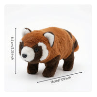 Raccoon Stuffed Toy Walking Raccoon Stuffed Animal Electric Stuffed Toy Interactive Battery-Operated for Children, Playroom